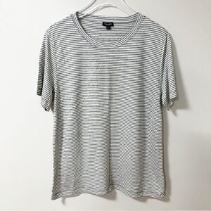 Splendid | Gray Striped Tee XL